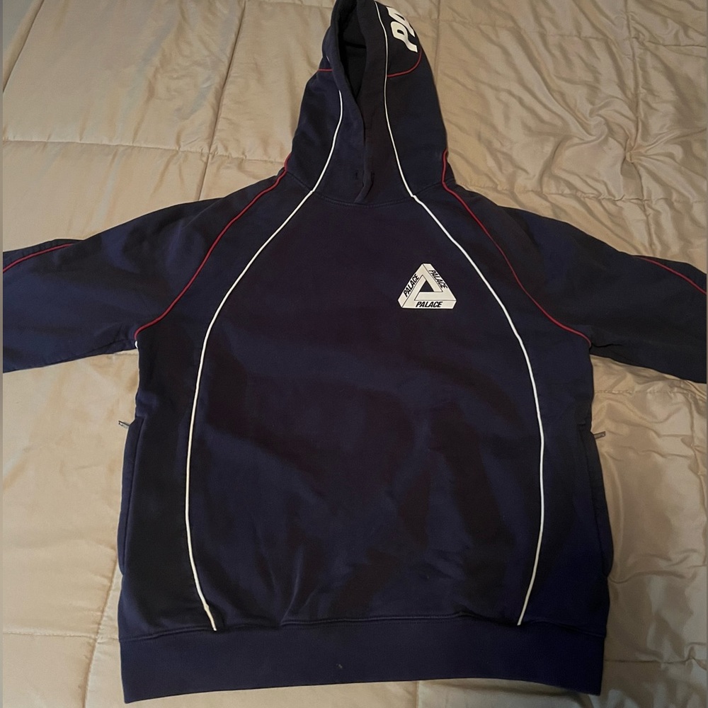 Palace FW2018 Double Zipper Pullover Hoodie